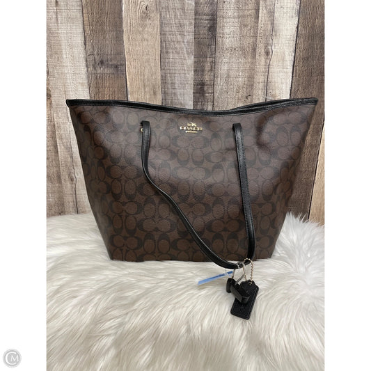Tote Designer By Coach, Size: Large