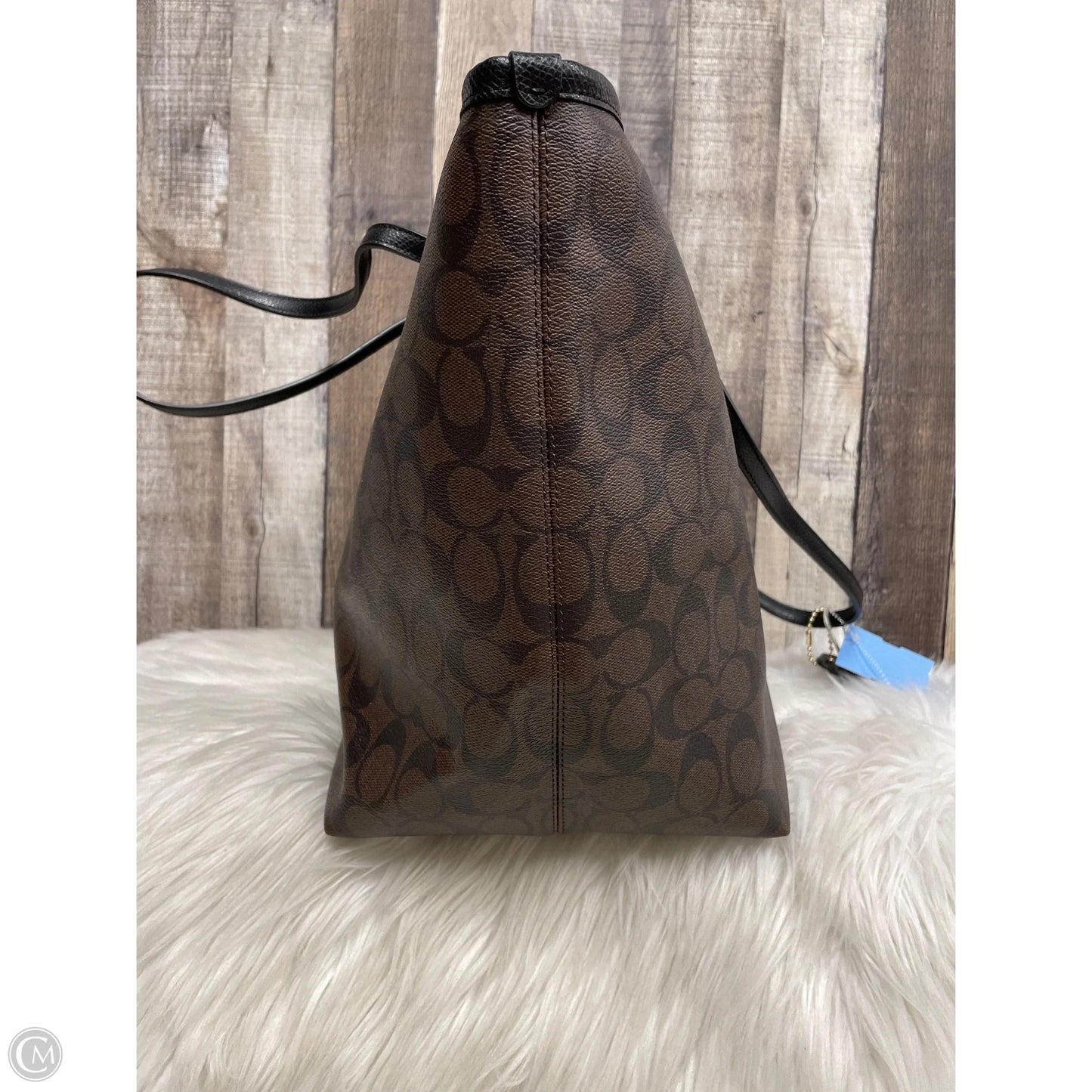 Tote Designer By Coach, Size: Large
