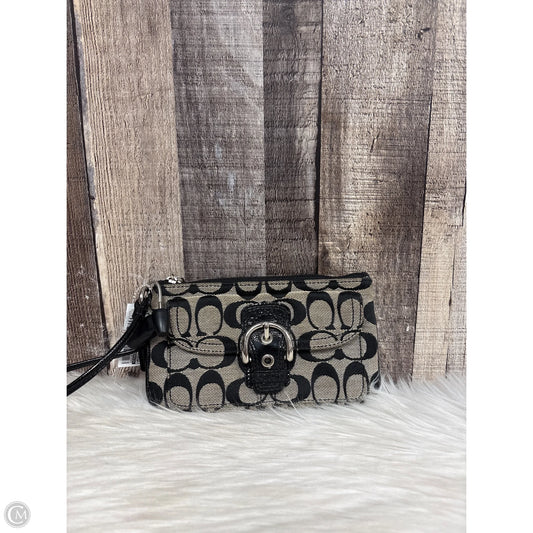 Wristlet Designer By Coach, Size: Small