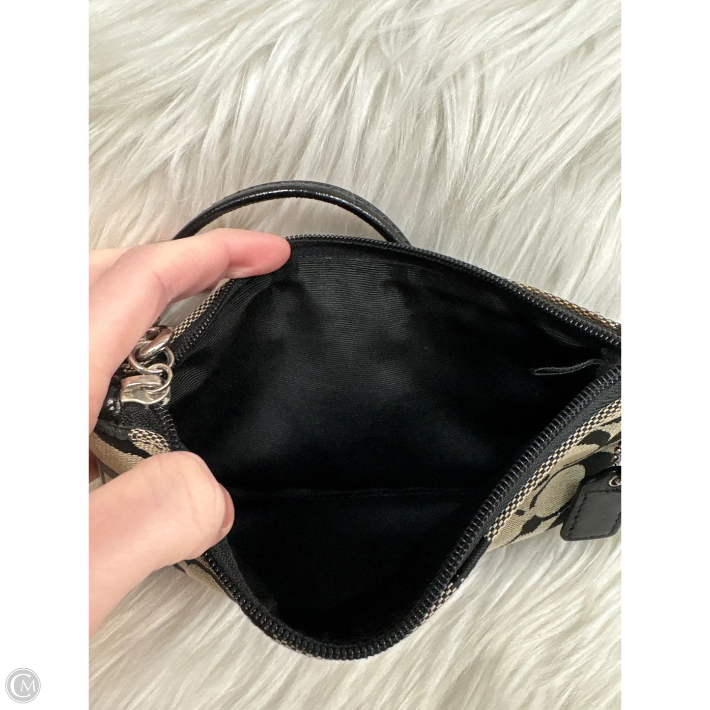 Wristlet Designer By Coach, Size: Small