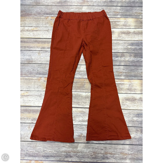 Pants Wide Leg By Cmf In Orange, Size: Xl