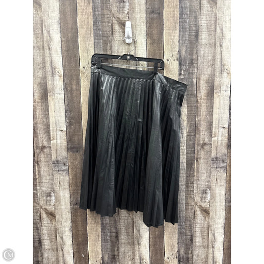Skirt Midi By Shein In Black, Size: 3x