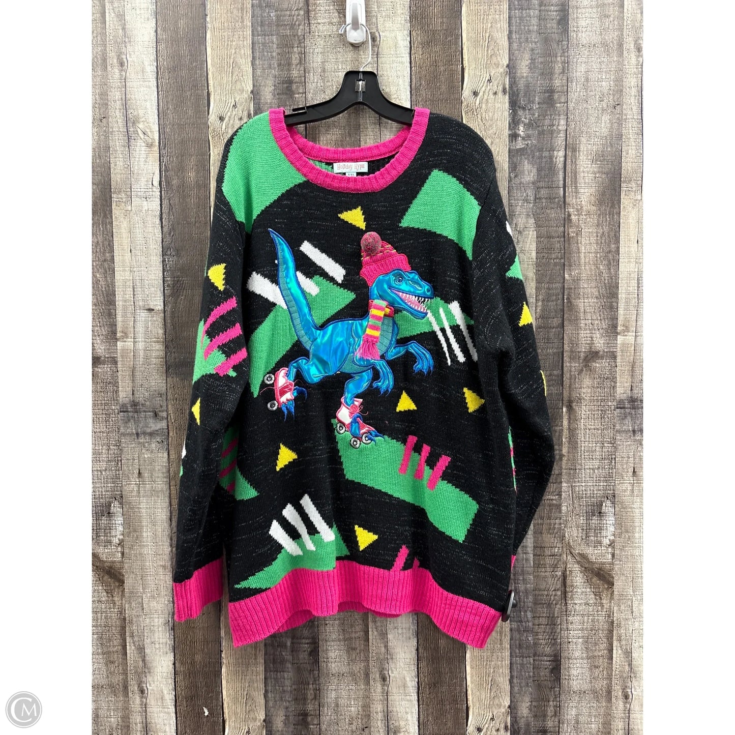 Sweater By Cme In Multi-colored, Size: Xxl