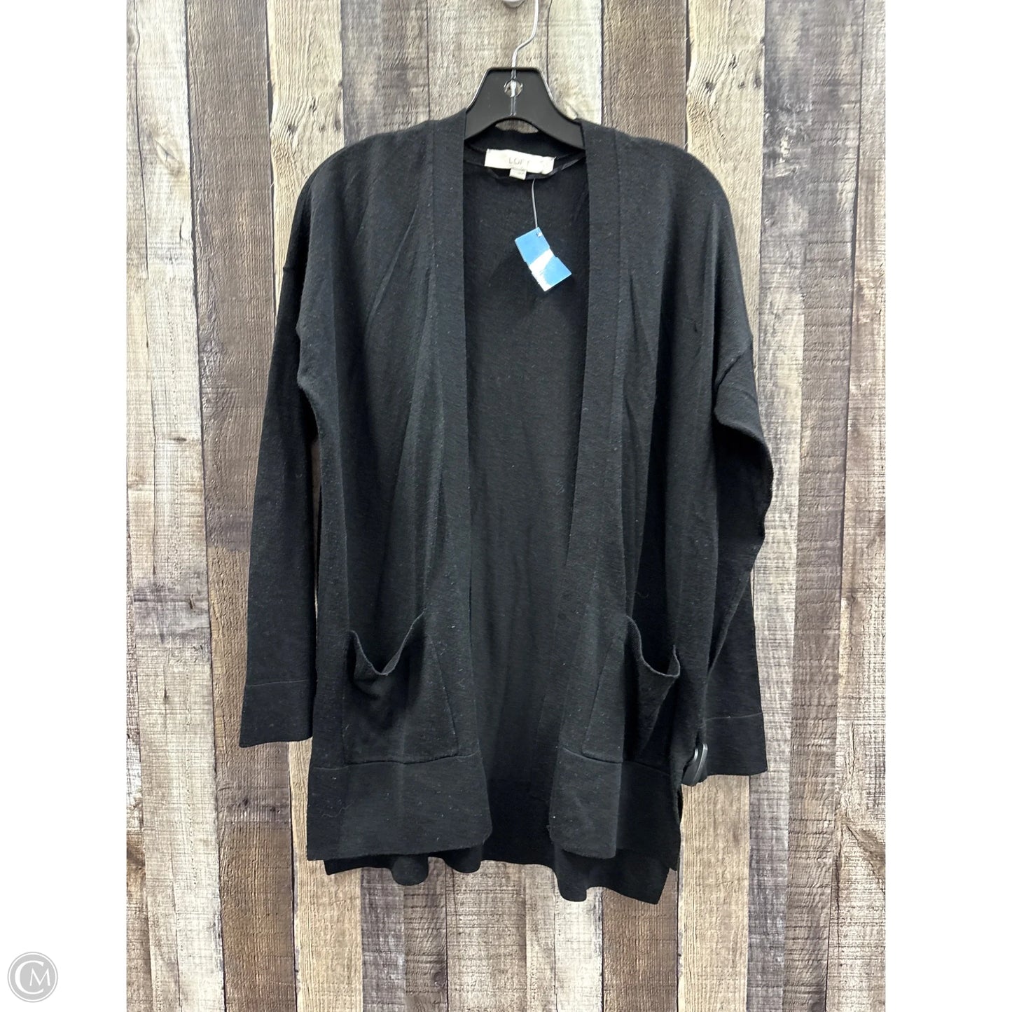 Cardigan By Ann Taylor In Black, Size: M