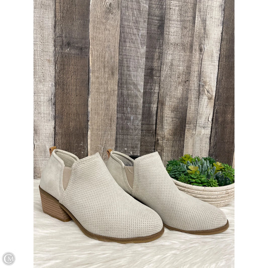 Boots Ankle Heels By Dr Scholls In Taupe, Size: 7