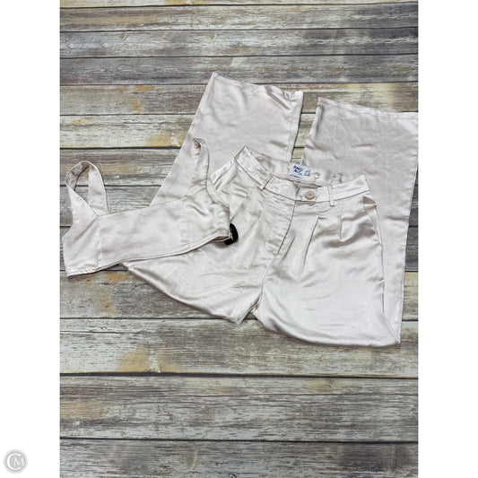 Pants Set 2pc By Princess Polly In Ivory, Size: 6