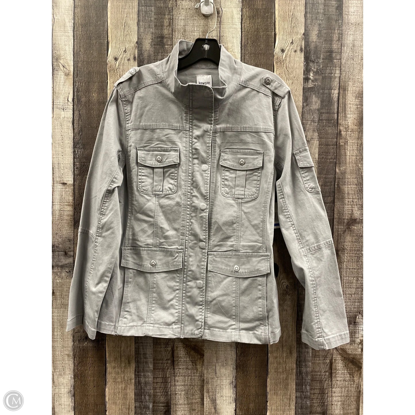 Jacket Other By Kensie In Grey, Size: Xl