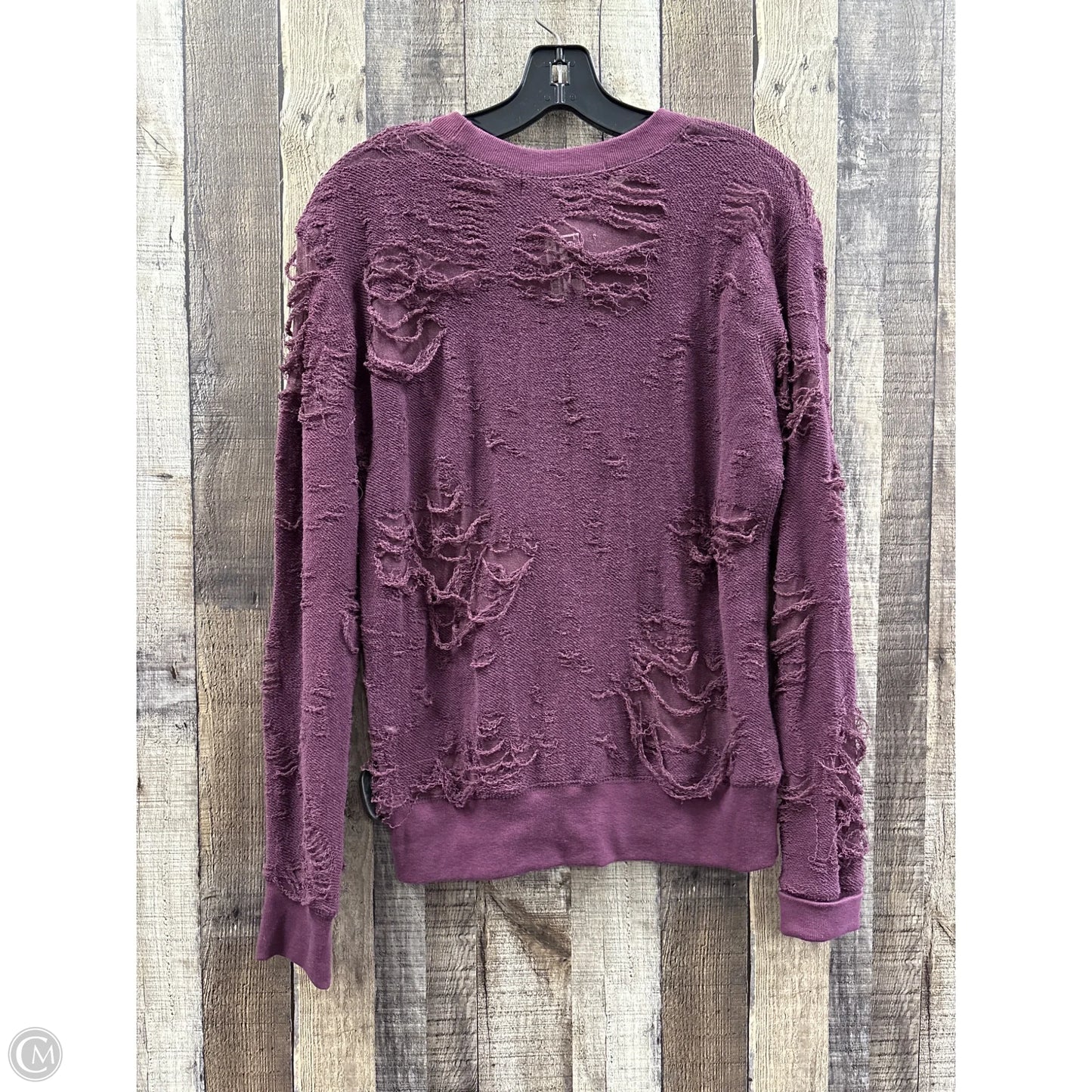 Top Long Sleeve By Cma In Purple, Size: Xs