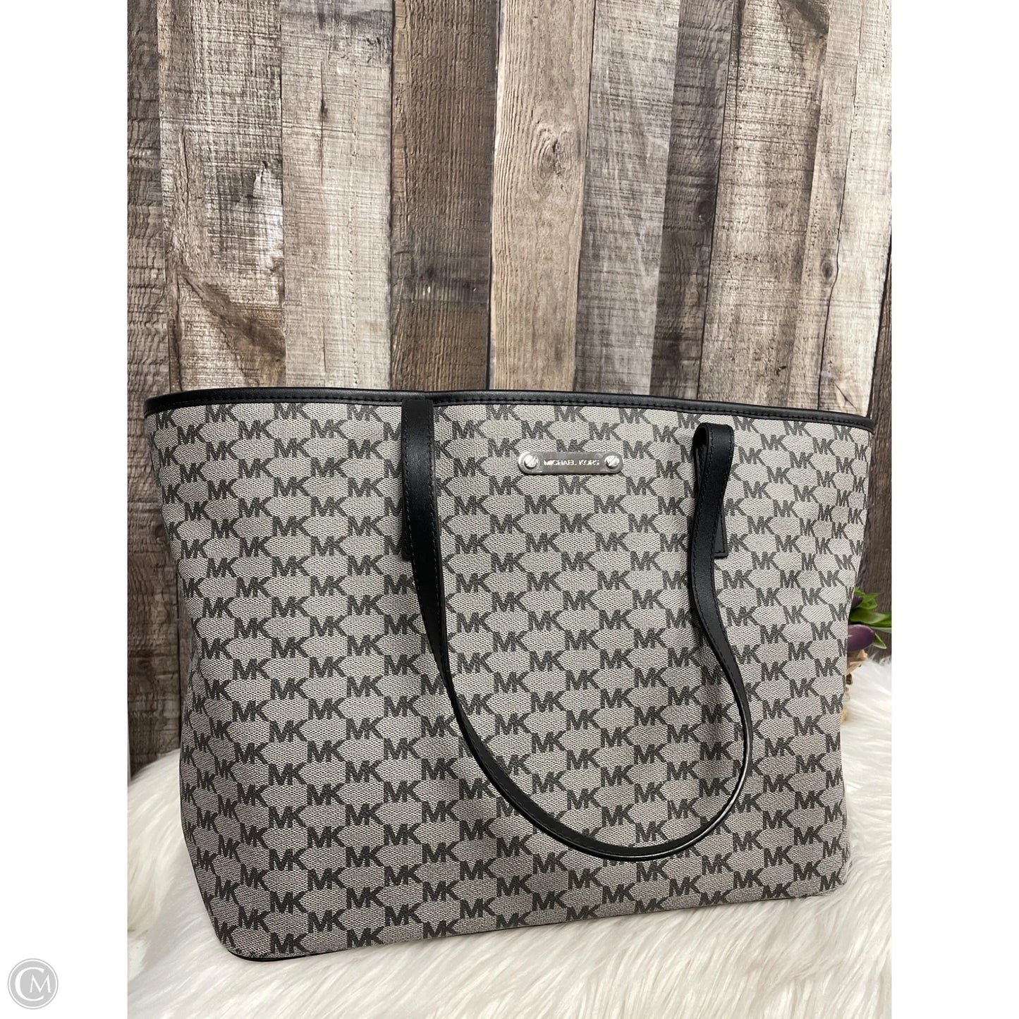 Tote Designer By Michael Kors, Size: Large