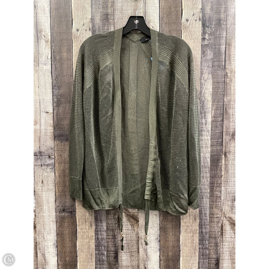 Sweater Cardigan By White House Black Market In Green, Size: S
