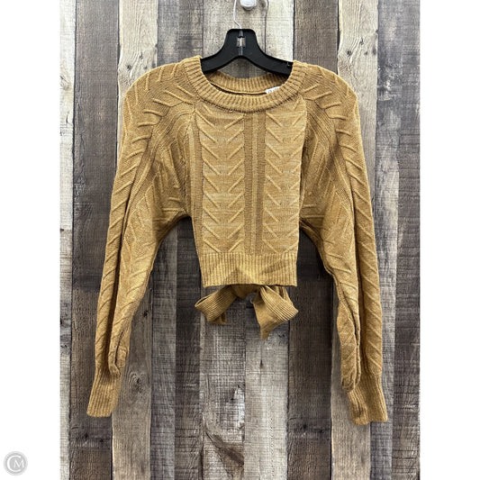Sweater By Cme In Tan, Size: S