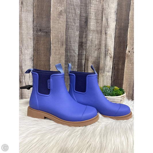 Boots Rain By Clothes Mentor In Purple, Size: 8