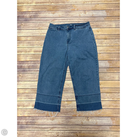 Jeans Wide Leg By Old Navy In Blue Denim, Size: 14