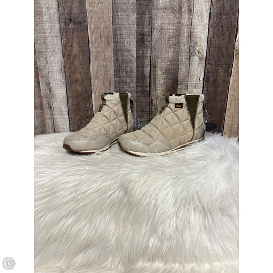 Boots Ankle Flats By Teva In Taupe, Size: 8