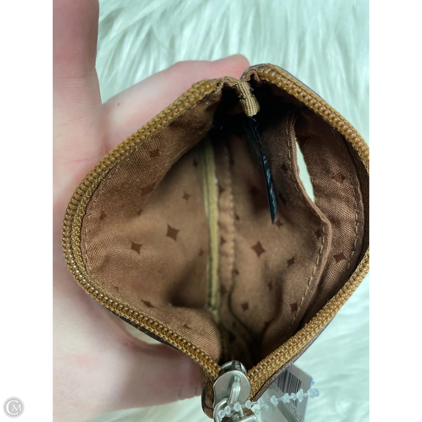 Wallet Leather By Fossil, Size: Small