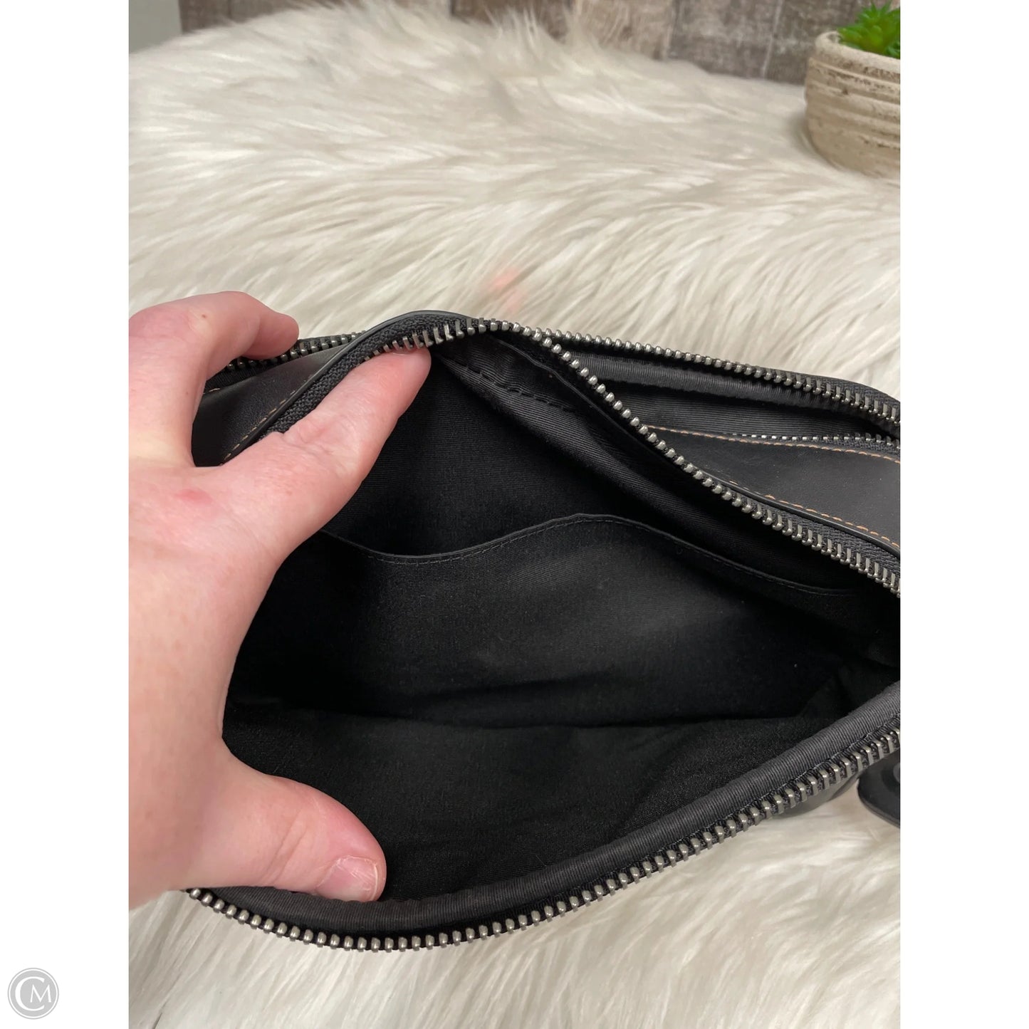 Crossbody Designer By Coach, Size: Medium