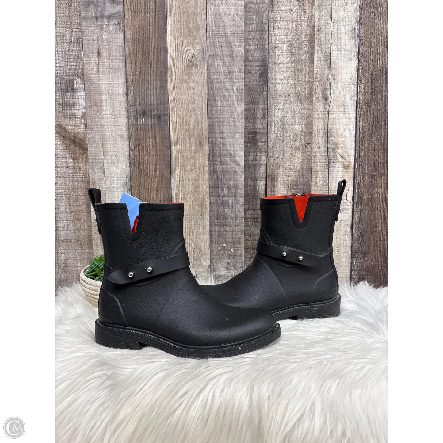 Boots Ankle Flats By Rag And Bone In Black, Size: 6