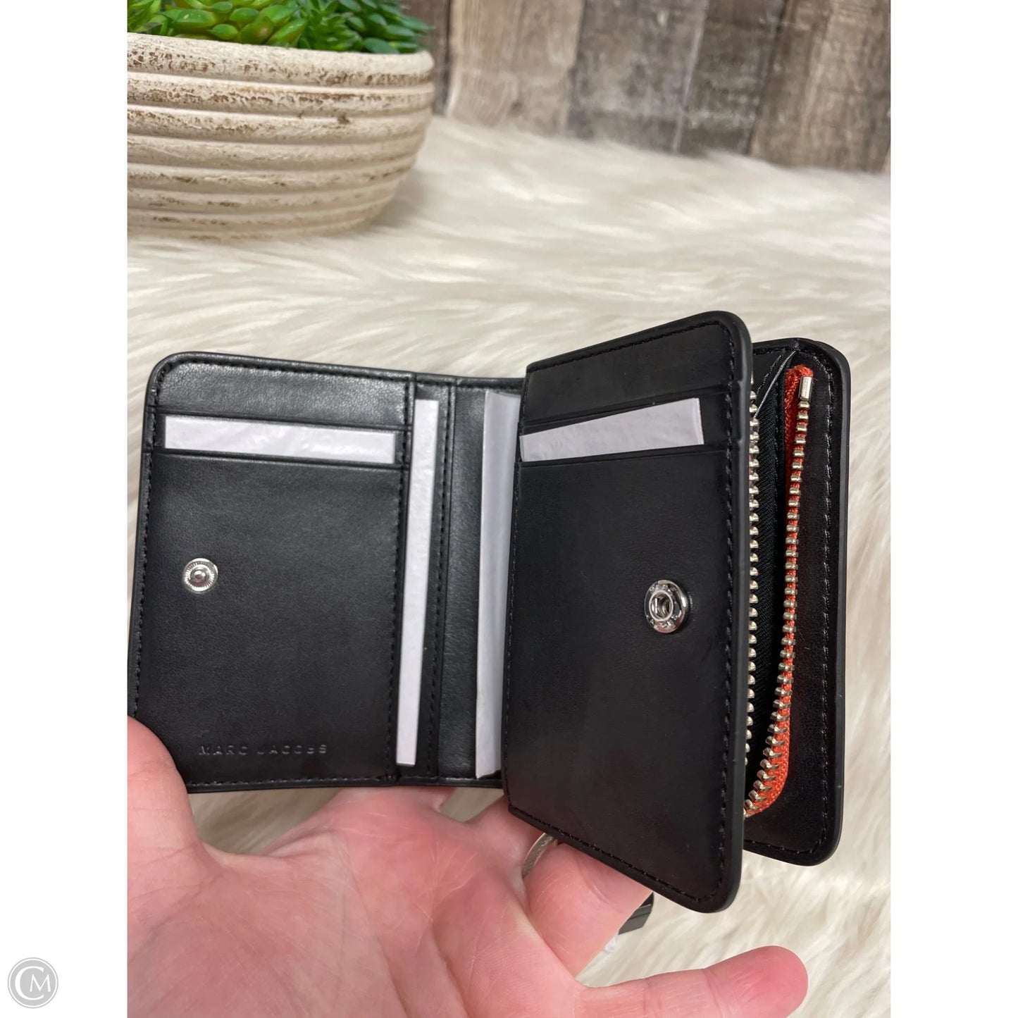 Wallet Luxury Designer By Marc Jacobs, Size: Small