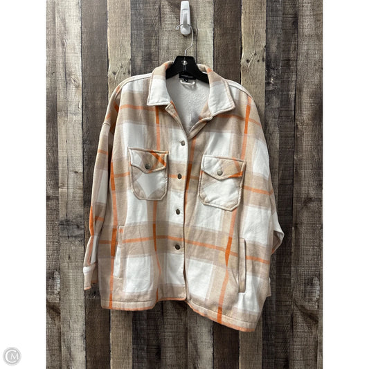 Jacket Shirt By Pretty Little Thing In Multi-colored, Size: 3x