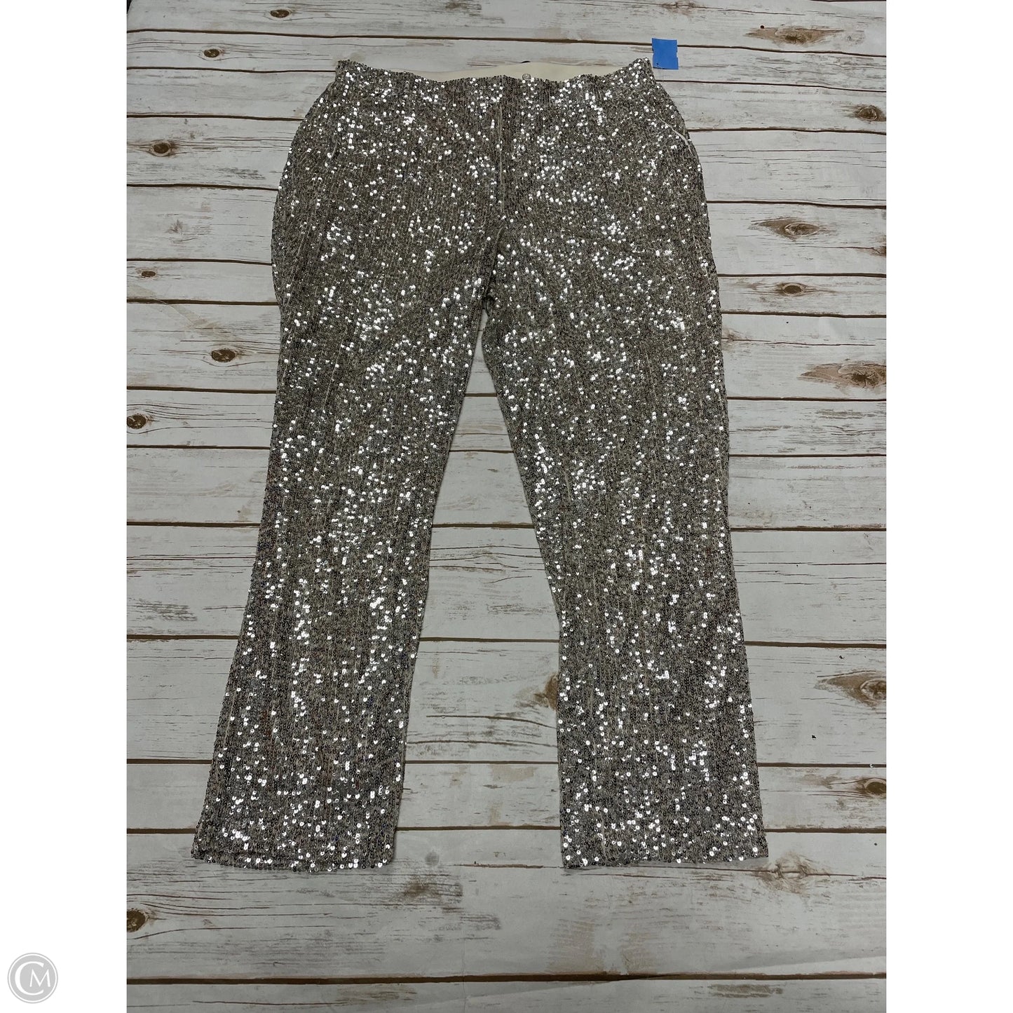 Pants Other By Cable And Gauge In Silver, Size: L