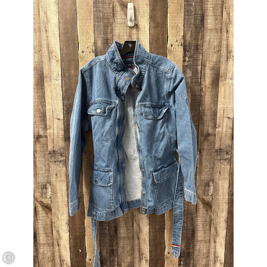 Jacket Denim By Tommy Hilfiger In Blue Denim, Size: Xxl