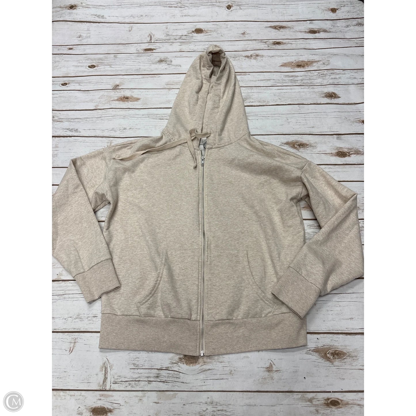 Jacket Other By Time And Tru In Tan, Size: L