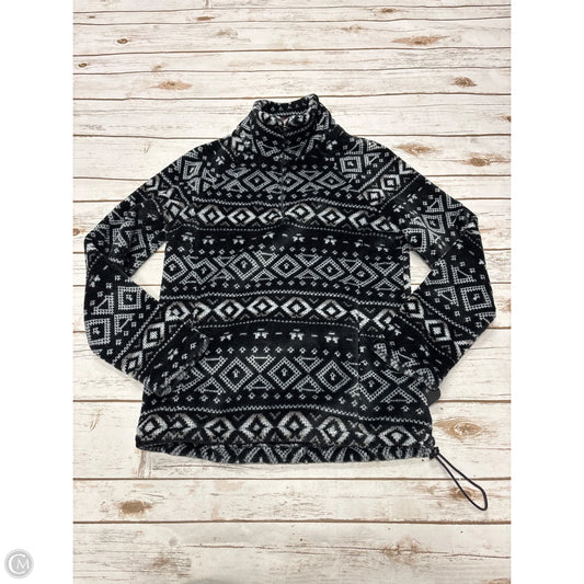 Jacket Fleece By Eddie Bauer In Black, Size: M