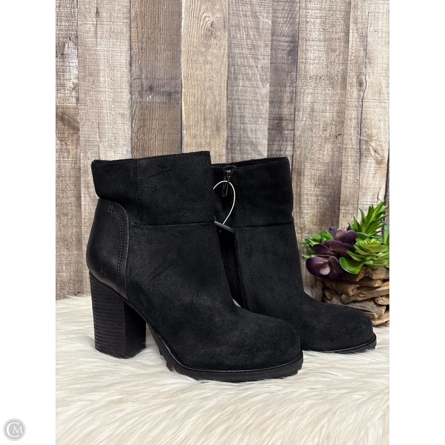 Boots Ankle Heels By Sam Edelman In Black, Size: 11