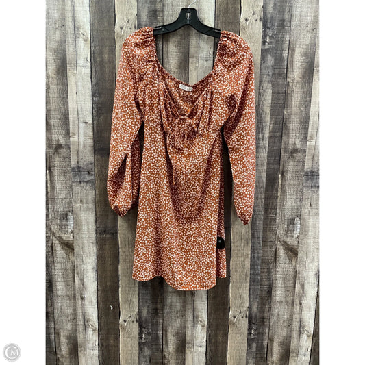 Dress Casual Short By Lush In Multi-colored, Size: L