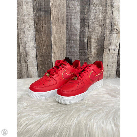 Shoes Athletic By Nike In Red, Size: 7.5