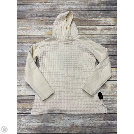 Athletic Sweatshirt Hoodie By Columbia In Ivory, Size: Xs