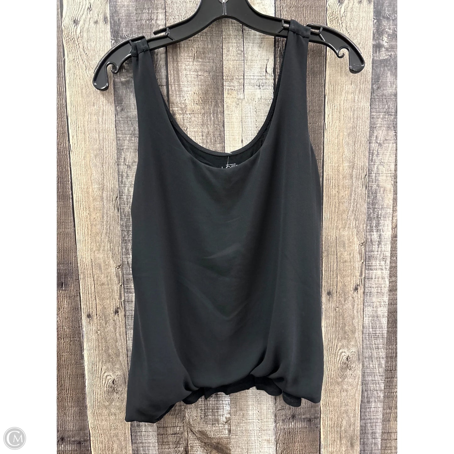 Top Sleeveless By Loft In Black, Size: Xs