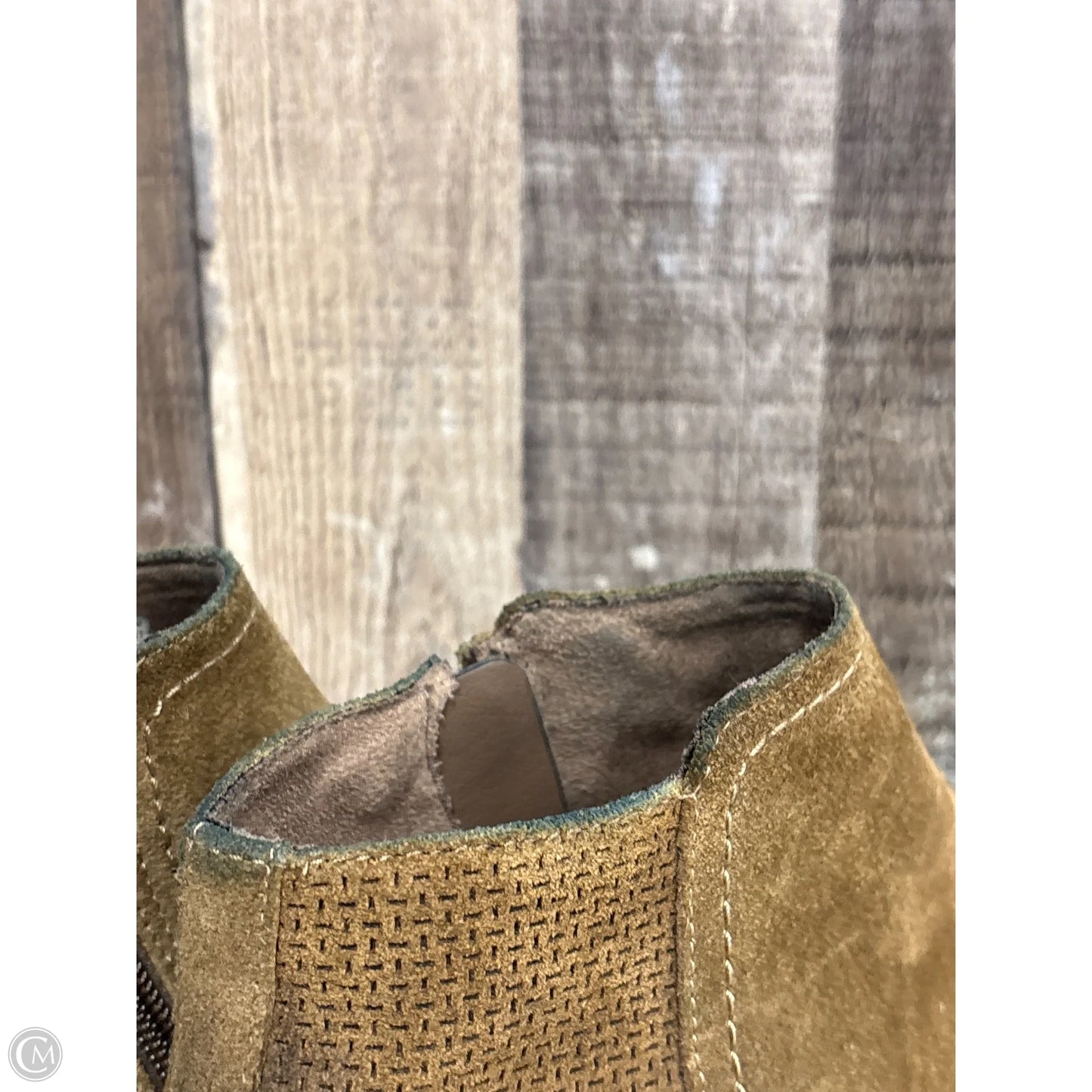 Boots Ankle Heels By Rockport In Tan, Size: 7