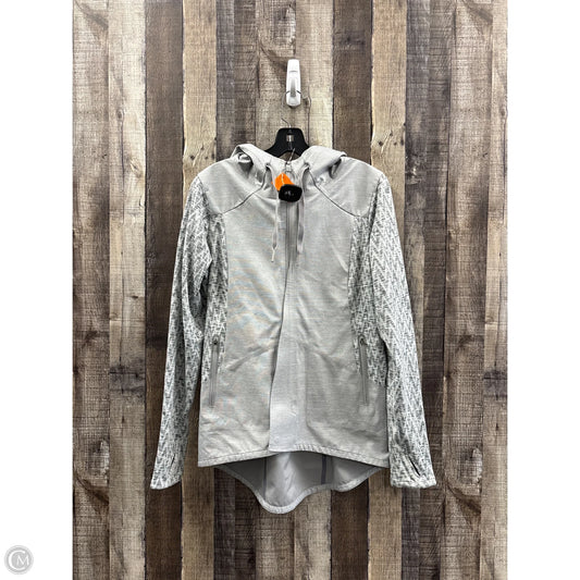 Athletic Jacket By The North Face In Grey, Size: M