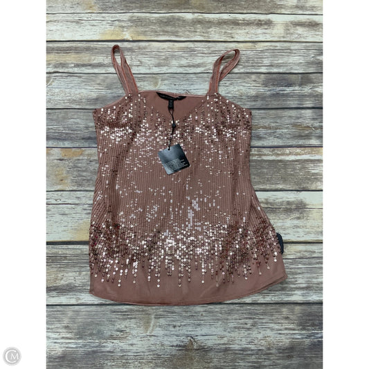 Top Sleeveless By White House Black Market In Peach, Size: Xs