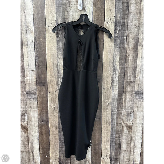 Dress Casual Midi By Cme In Black, Size: S