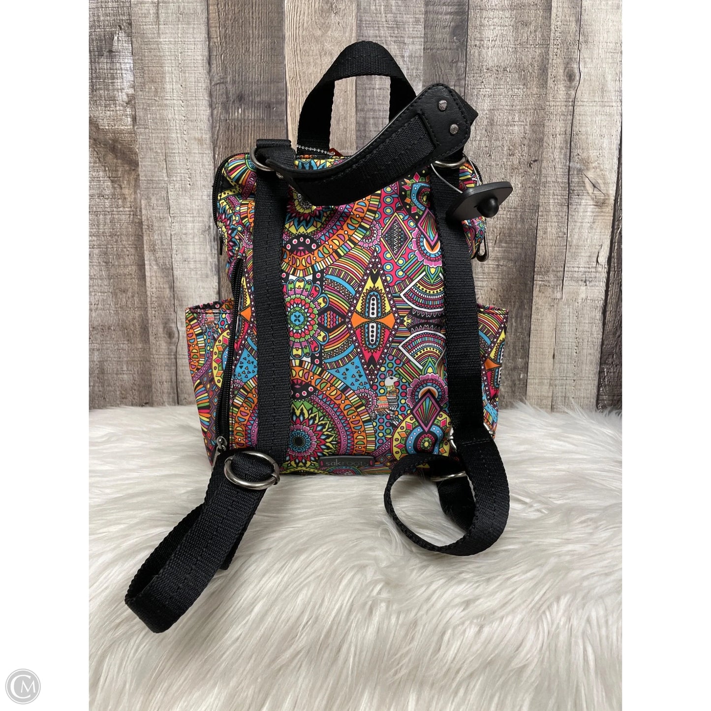 Backpack By Sakroots, Size: Medium