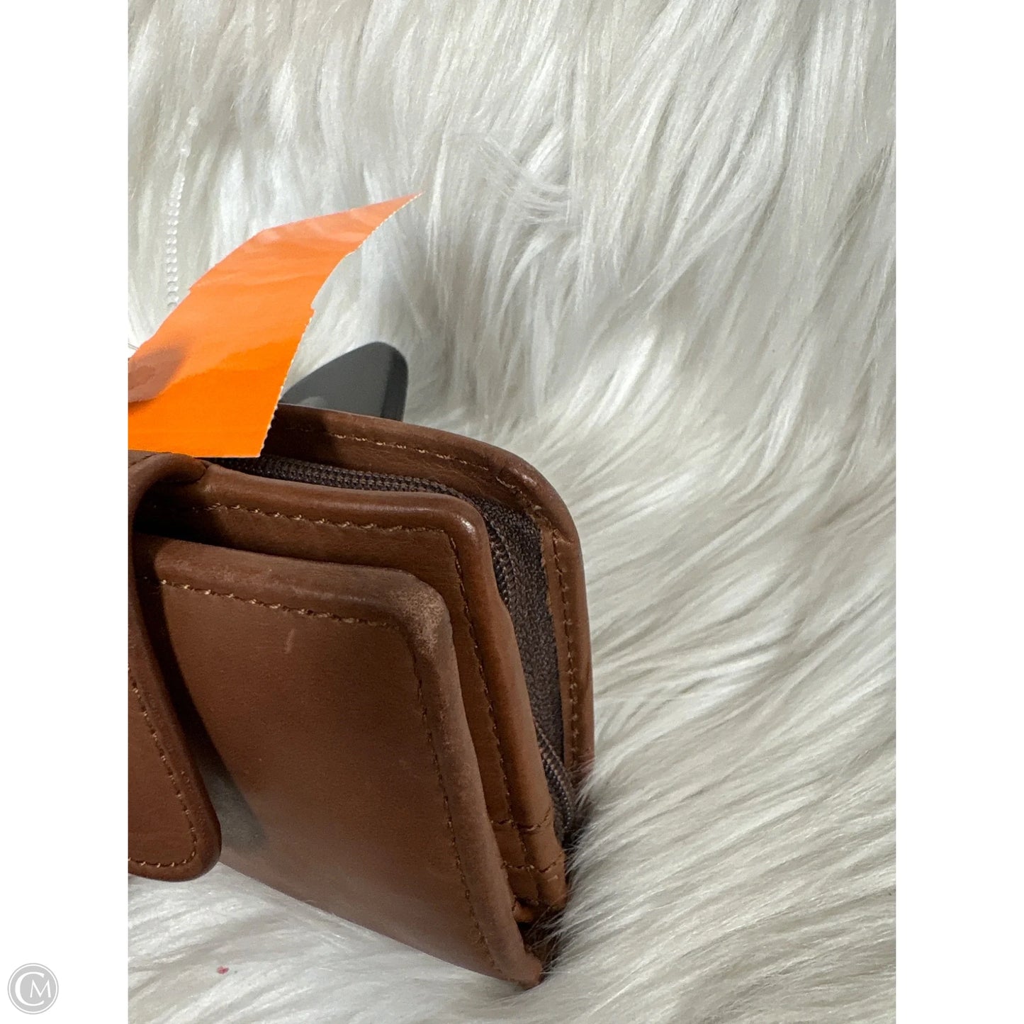 Wallet Leather By Cme, Size: Small