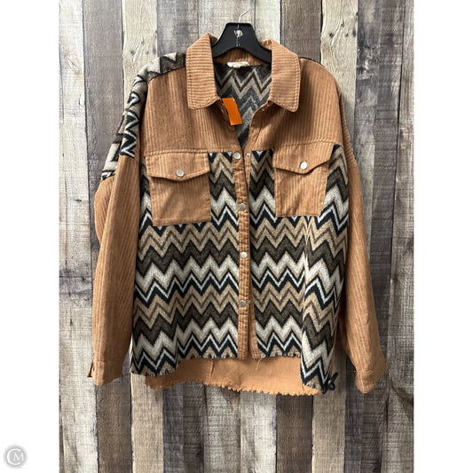 Jacket Shirt By 143 Story In Multi-colored, Size: L