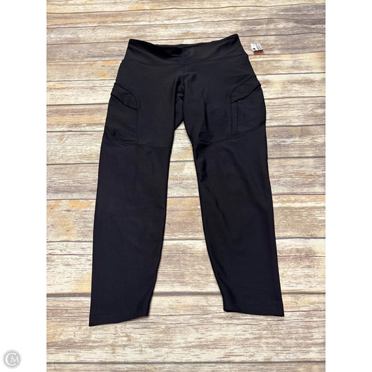 Athletic Leggings By Old Navy In Black, Size: Xl
