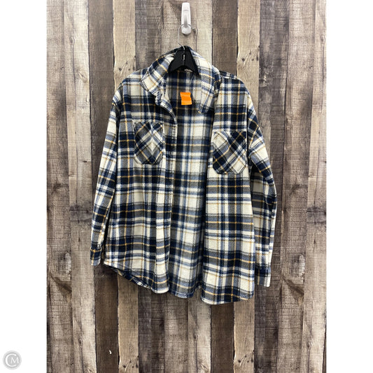 Jacket Shirt By Maurices In Multi-colored, Size: M