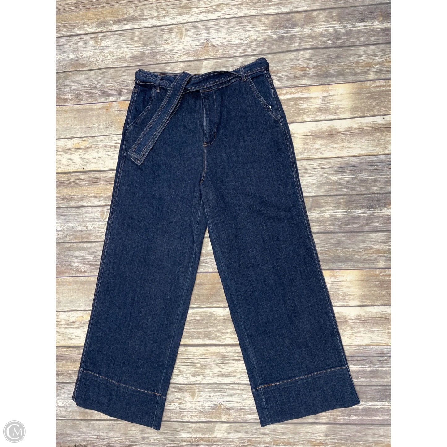 Jeans Wide Leg By Oat In Blue Denim, Size: 10