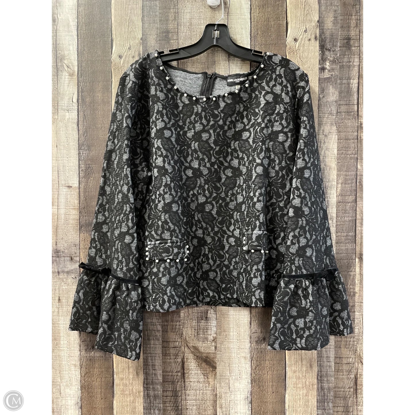 Tank Top Designer By Karl Lagerfeld In Black, Size: Xl