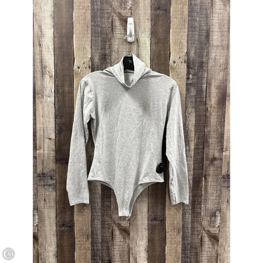 Bodysuit By Pretty Little Thing In Grey, Size: M