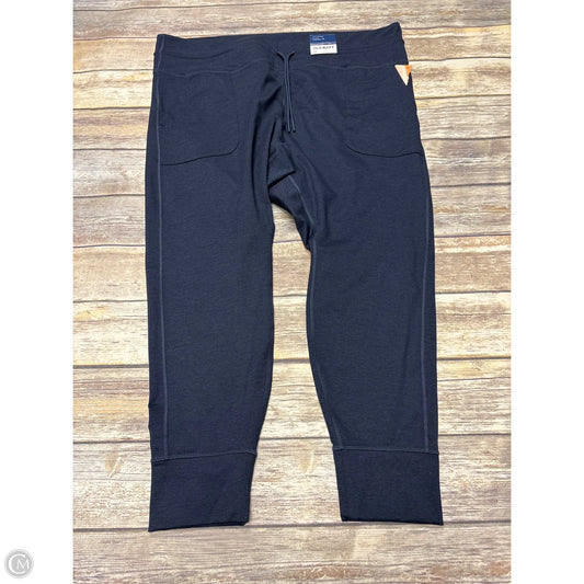 Athletic Leggings By Old Navy In Navy, Size: 3x