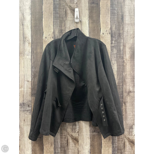 Jacket Other By Shein In Black, Size: 1x