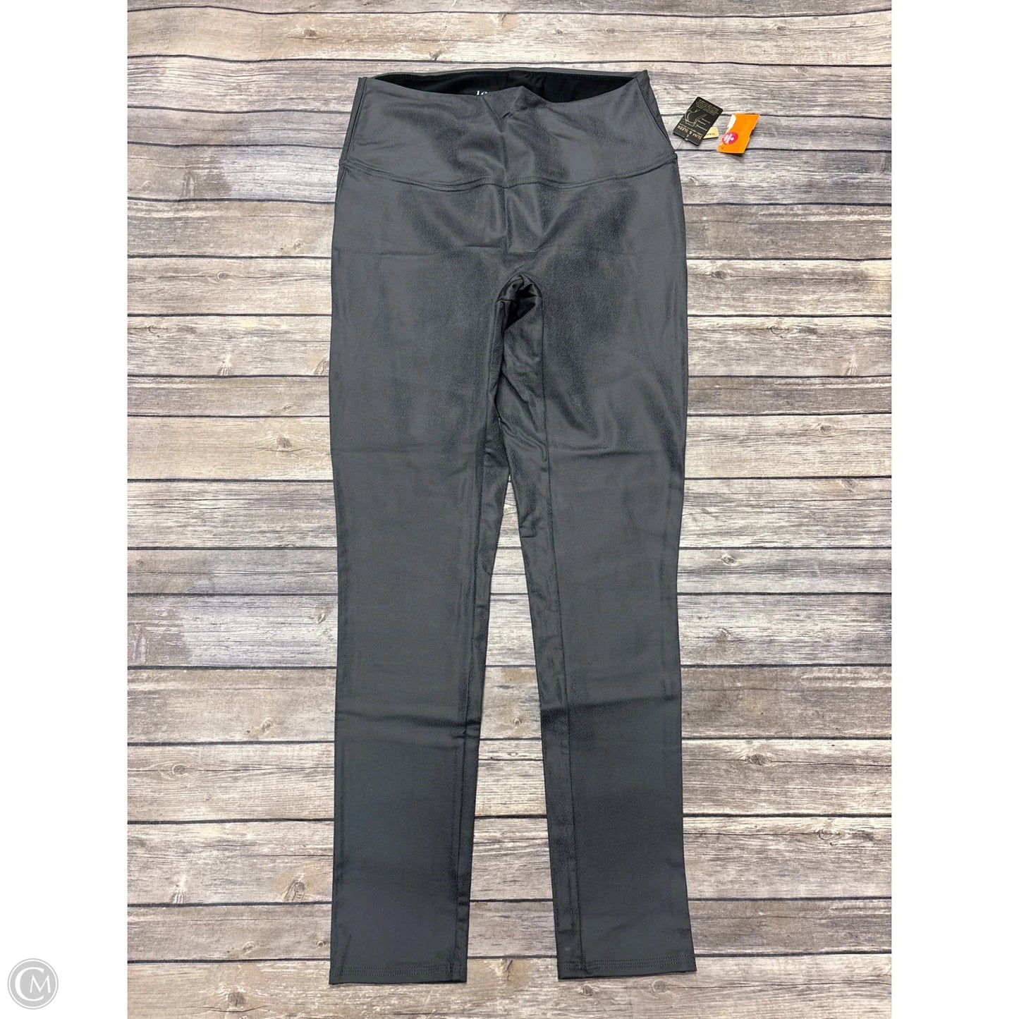 Pants Leggings By Diane Gilman In Grey, Size: L