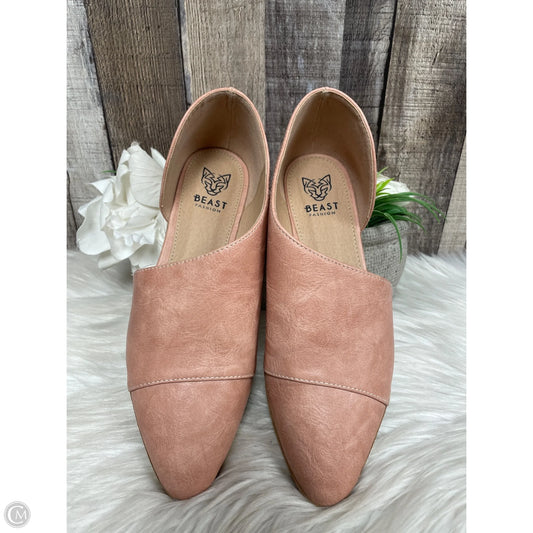 Shoes Flats By Cme In Pink, Size: 7.5