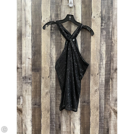 Top Sleeveless By Grace Karin In Black, Size: L