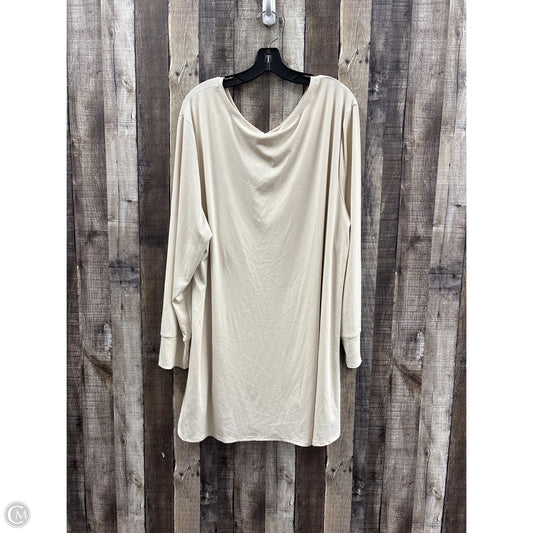 Tunic Long Sleeve By Lularoe In Ivory, Size: 30